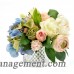 House of Hampton Mixed Hydrangea and Rose Bouquet HOHN8384